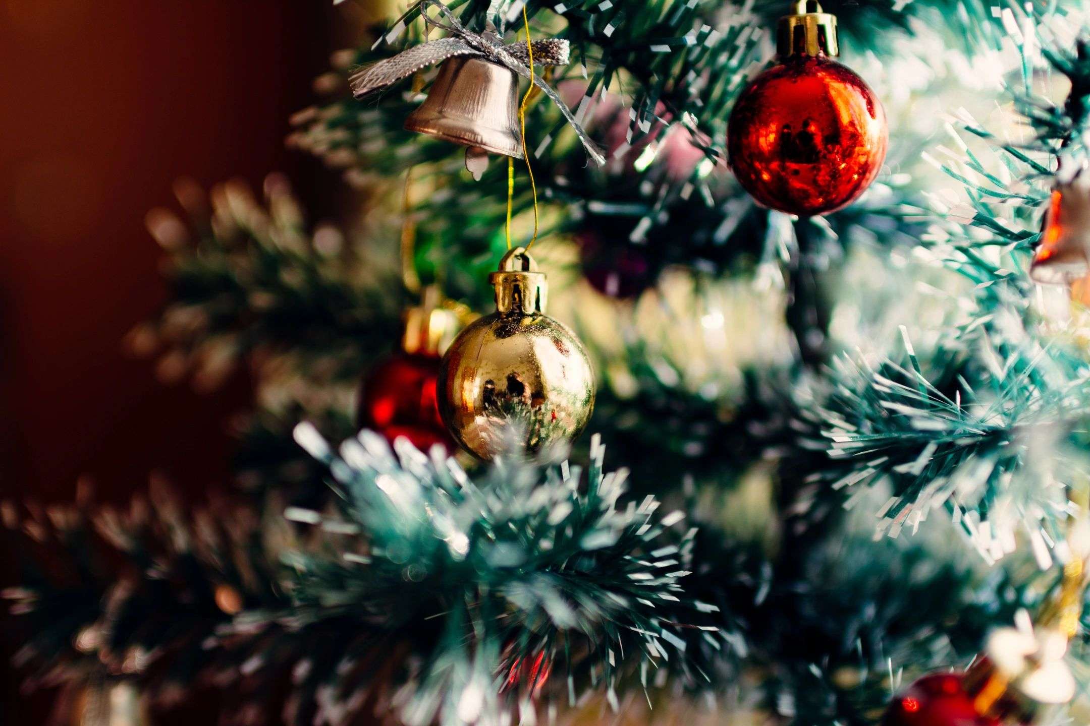Christmas tree with ornaments