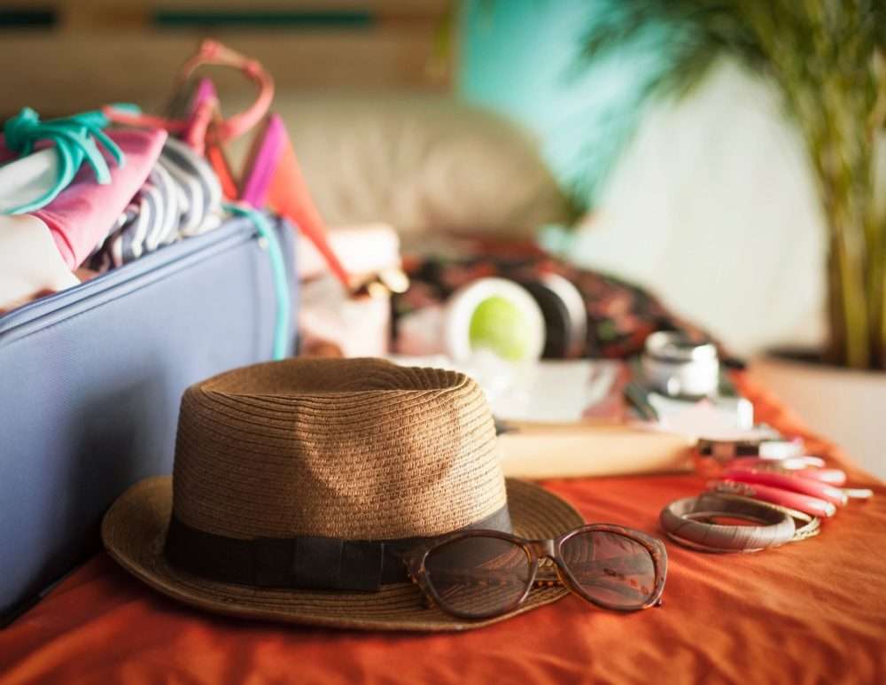 stuffed suitcase
