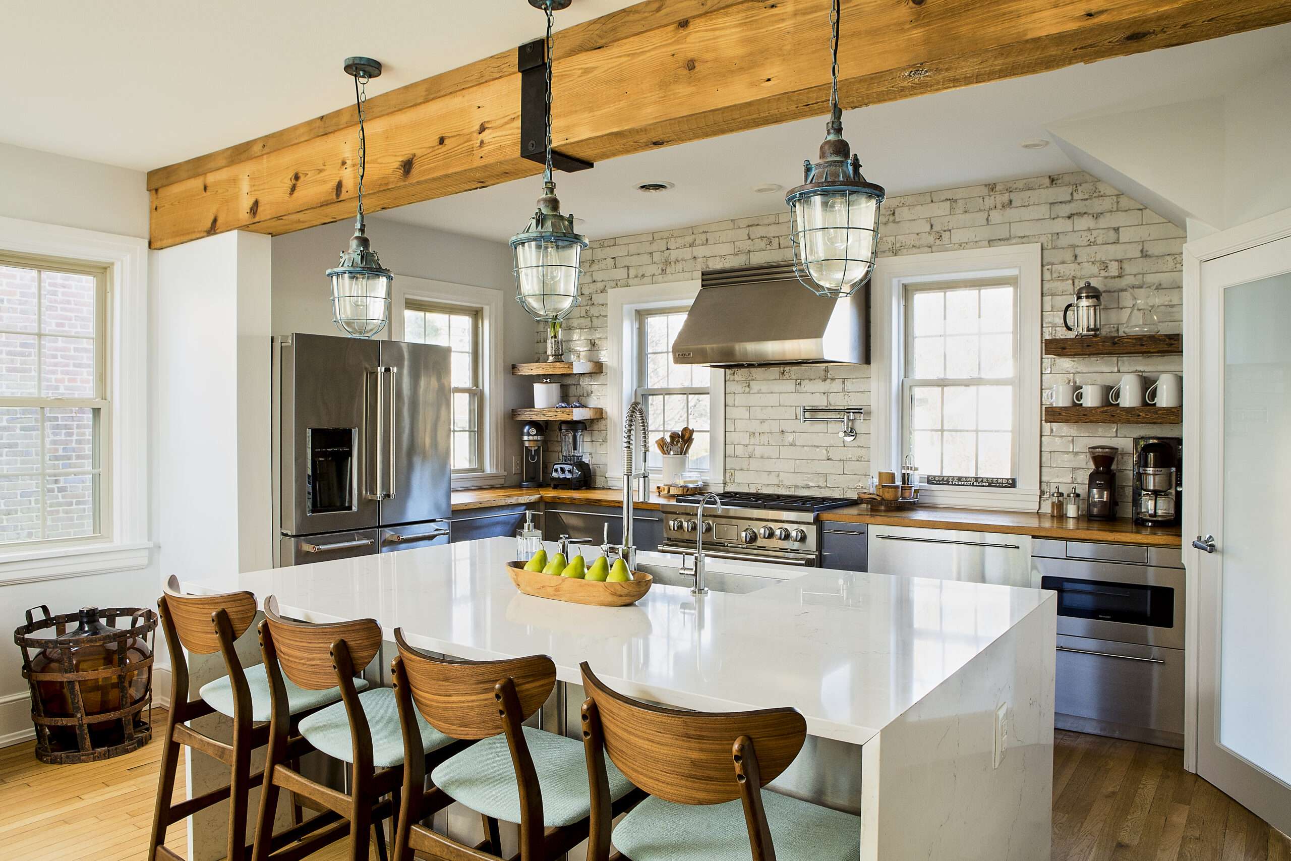 Full View of Organized Kitchen