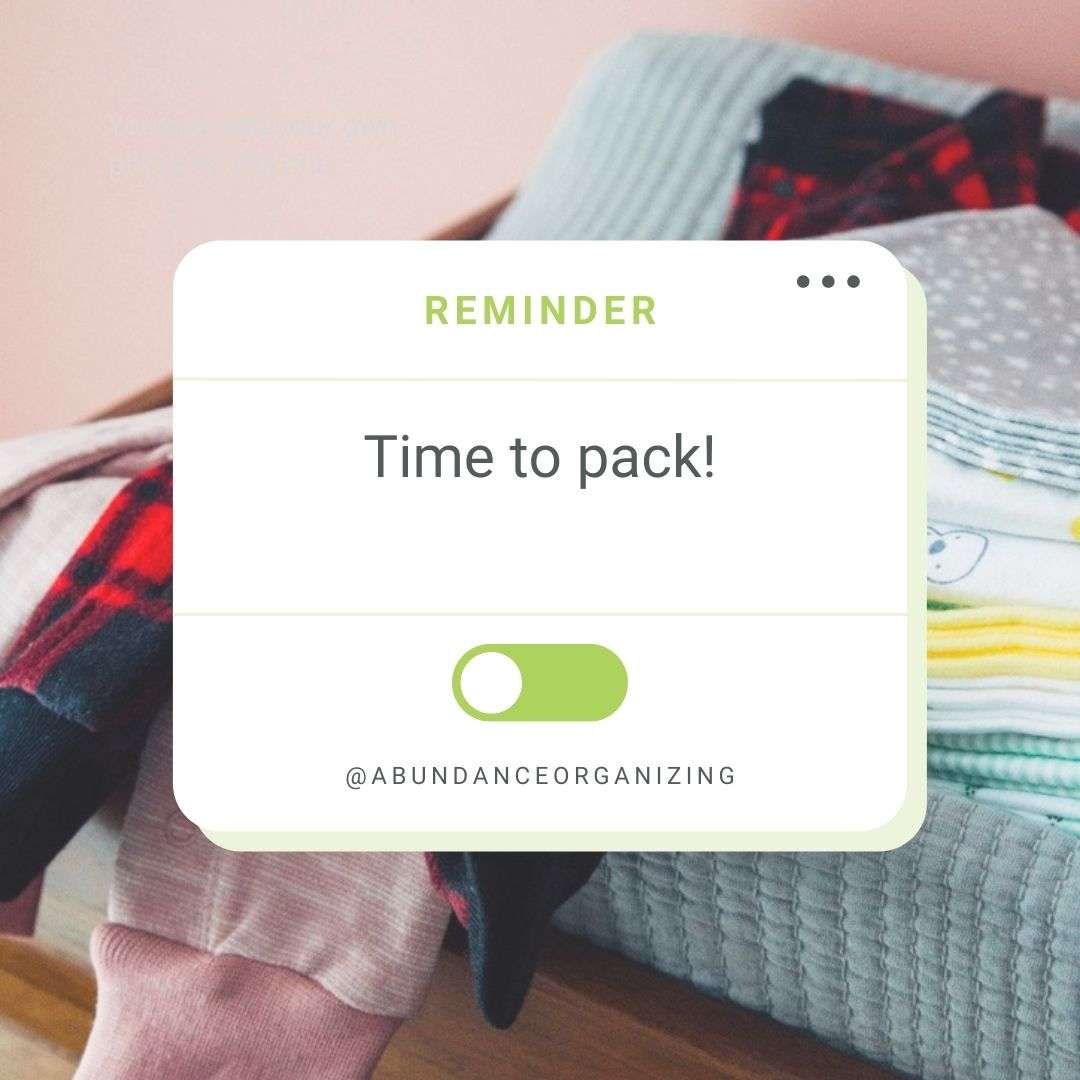 Abundance Organizing | Packing Tips for Traveling With Kids